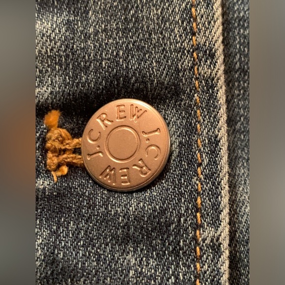 J. Crew Jean Jacket In Excellent Preowned Condition Size XS Women’s - Picture 3 of 8